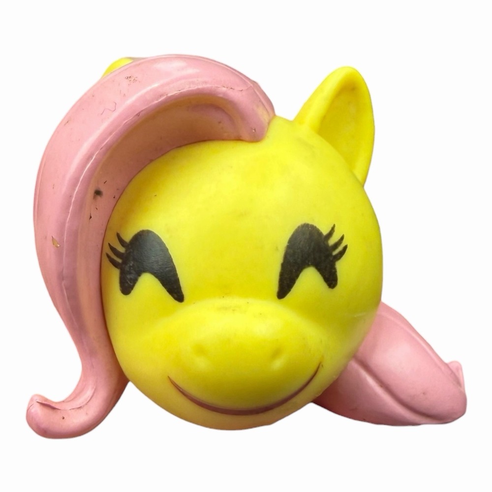 My Little Pony Fluttershy Emoji Vinyl Figure Funko Hasbro 2016 Yellow FM1953
